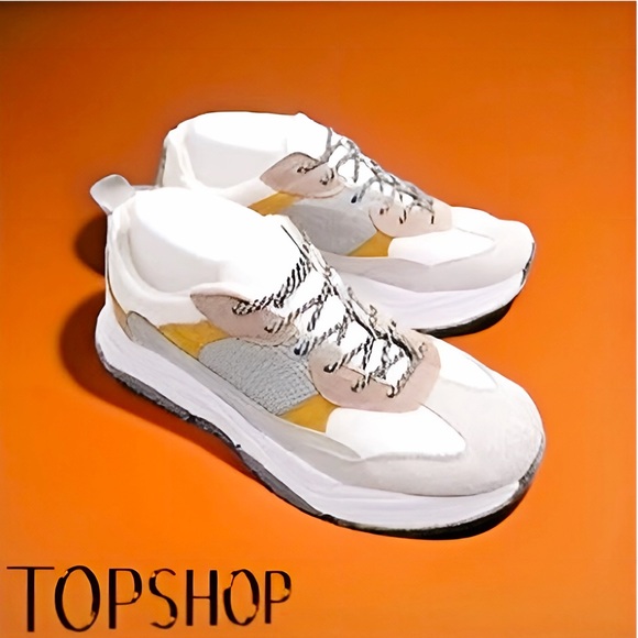 Topshop Ciara Chunky Trainers Multi Sneakers Italy Women's size 9 US /39 Shoes - Picture 12 of 12